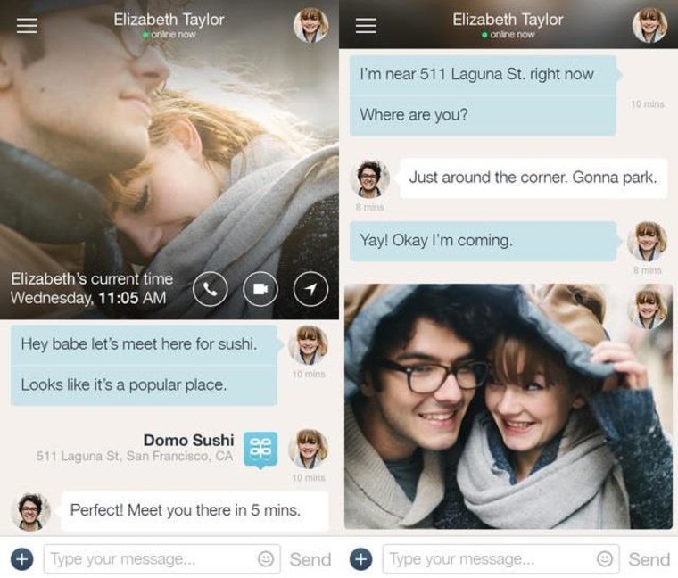 Couple and other social networking apps already let partners keep in touch constantly. But how much is too much?