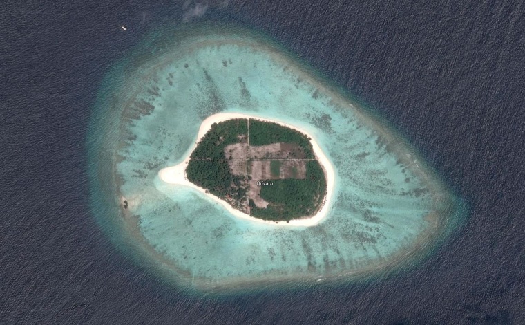Image: The island of Orivaru, in the Maldives, for sale for $14 million