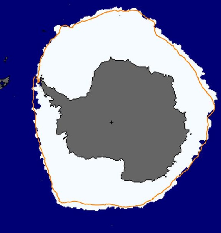 Image: Antarctic sea ice extent
