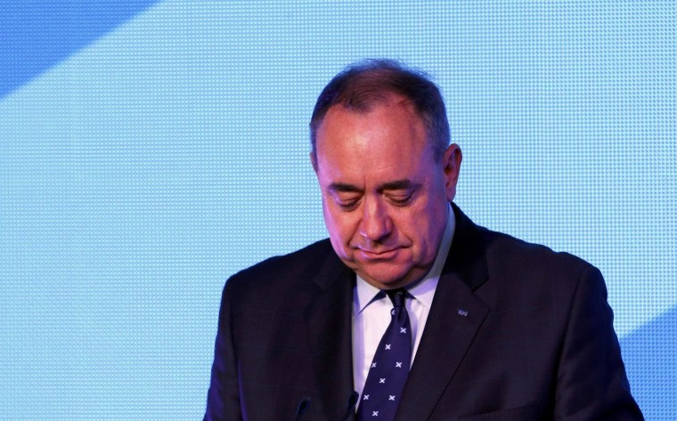 Image: Scotland's First Minister Alex Salmond concedes defeat early Friday