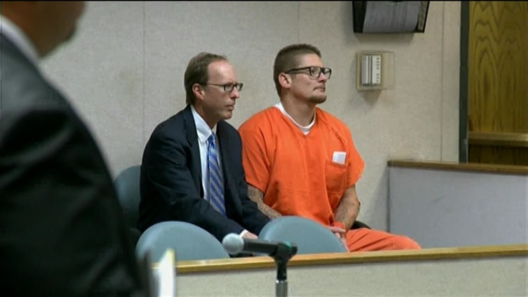 Image: Wayne Allen Huntsman, 37, was arraigned in El Dorado County Superior Court in Placerville, Calif., on Sept. 19.