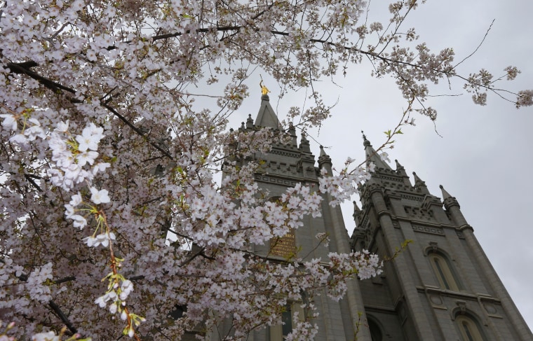 Image: Mormon Church Holds General Conference In Salt Lake City