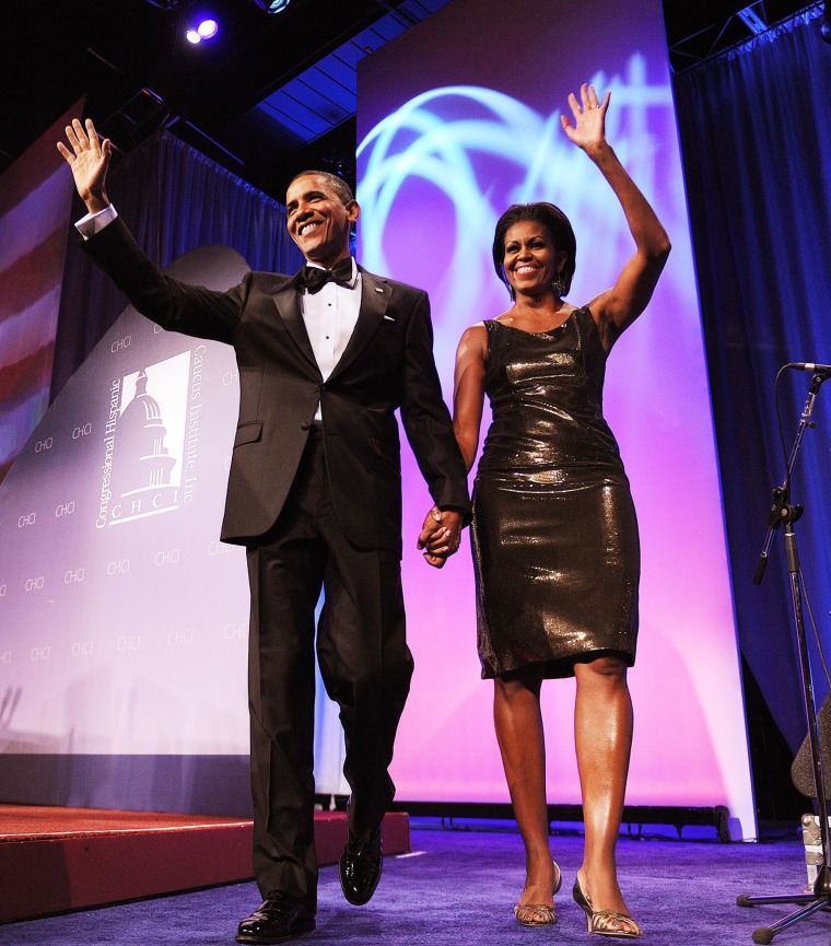 Image: President and First Lady Obama Attend Congressional Hispanic Caucus Institute Gala - Washington