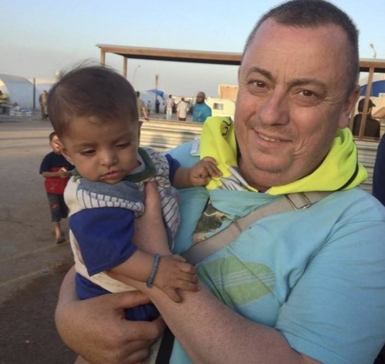 Image: An undated family handout photo of British aid worker Alan Henning