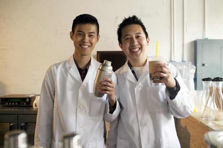 Boba Guys co-founders Bin Chen (left) and Andrew Chau (right)