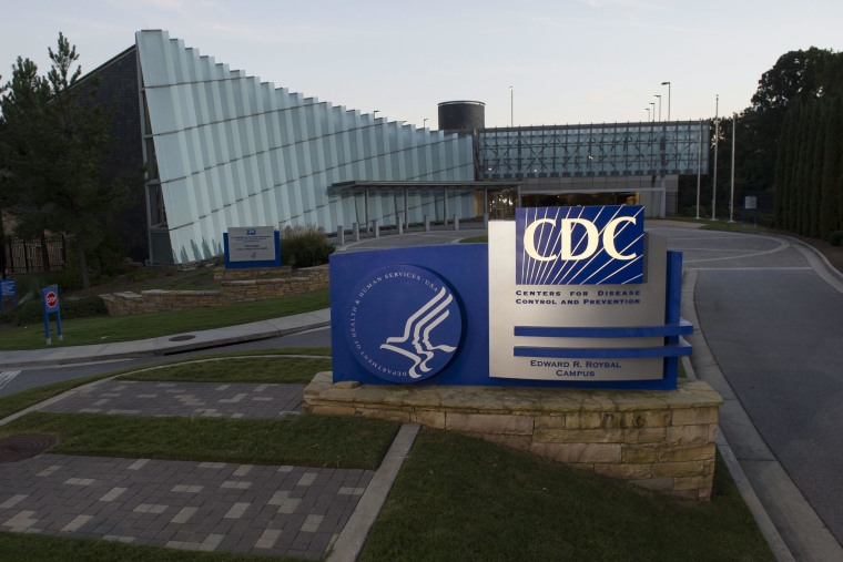 Image: Centers for Disease Control and Prevention announce first Ebola case diagnosed in the USA.