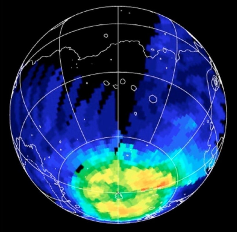 Image: Ozone distribution
