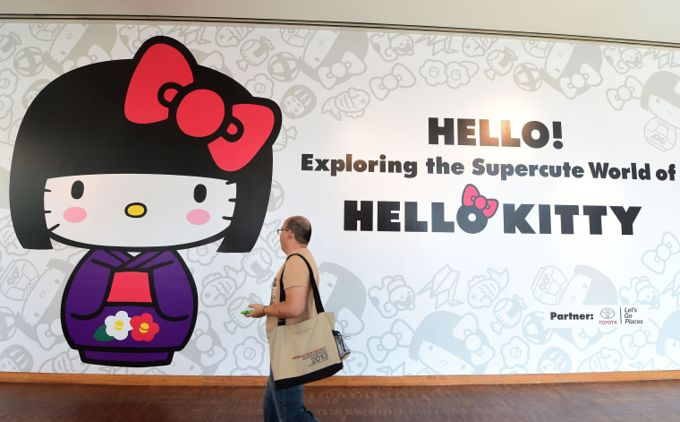 Image: US-JAPAN-ENTERTAINMENT-ANNIVERSARY-HELLO KITTY