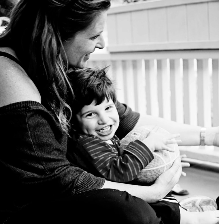 Audrey Lapidus was relieved when a new kind of genetic test finally diagnosed a developmental delay affecting her son Calvin, who is now 3.