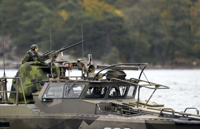 Image: SWEDEN-MILITARY-SUBMARINE-RUSSIA