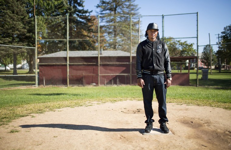 Image:Witer Jimenez, former minor league baseball player from the Dominican Republic.