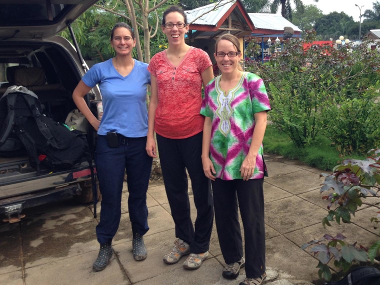 Image:Anne Purfield, Melissa Rolfes and Michelle Dynes