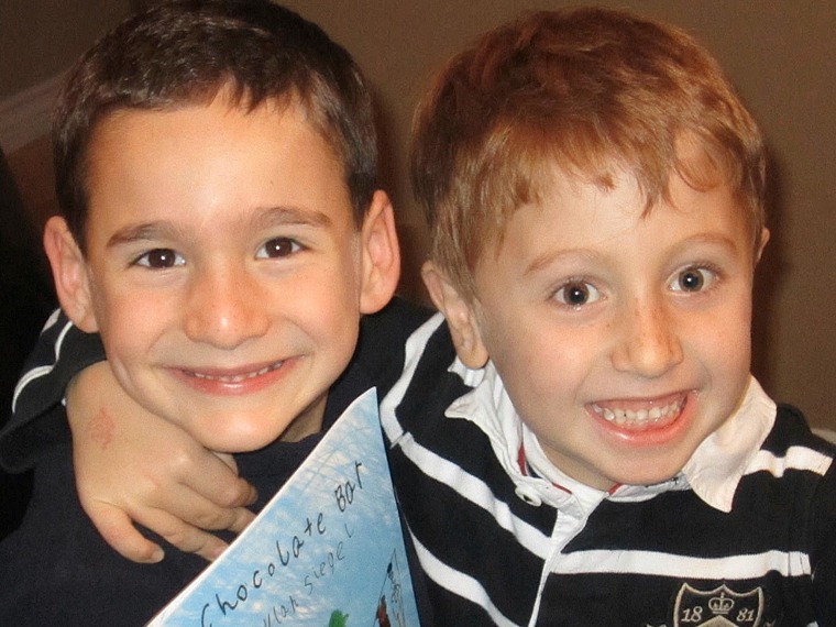Image: Best friends Dylan Siegel and Jonah Pournazarian featured on NBC Night News' Making a Difference.