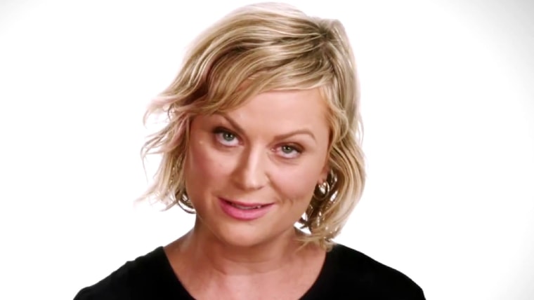 Image: Amy Poehler participates in an NFL campaign against domestic violence.