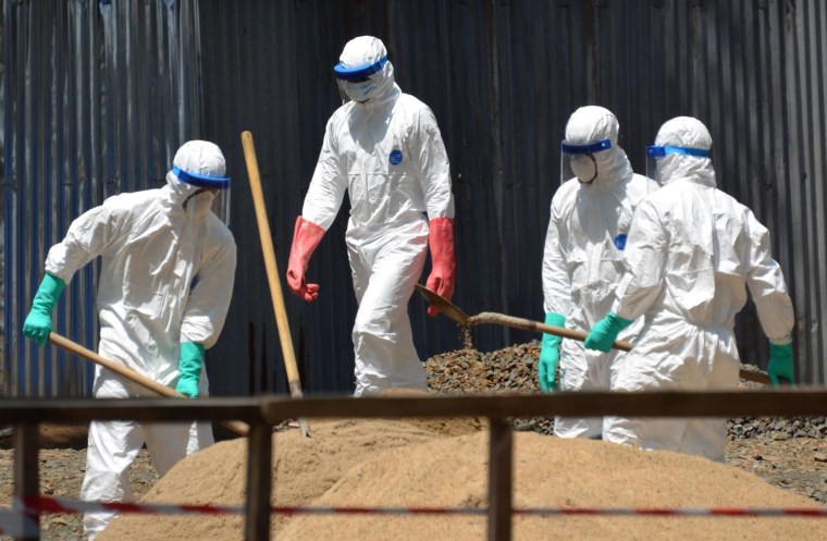 Image: Ebola Workers in  LIBERIA