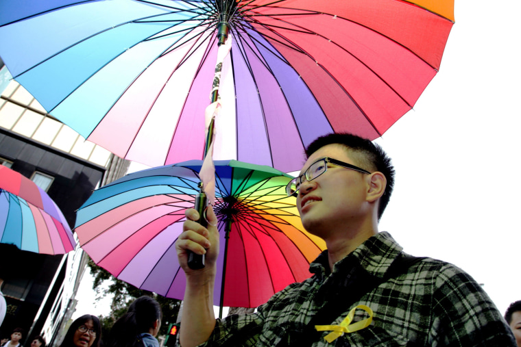 Image: 12th annual Taipei Gay Pride march