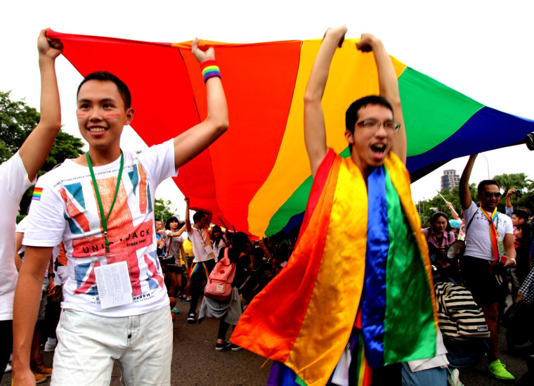 Image: 12th annual Taipei Gay Pride march
