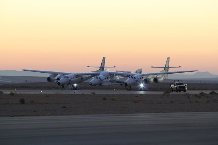 Image: SpaceShipTwo and WhiteKnightTwo