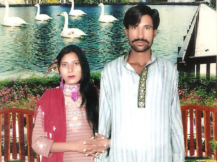 Image: Shama Bibi and Sajjad Maseeh