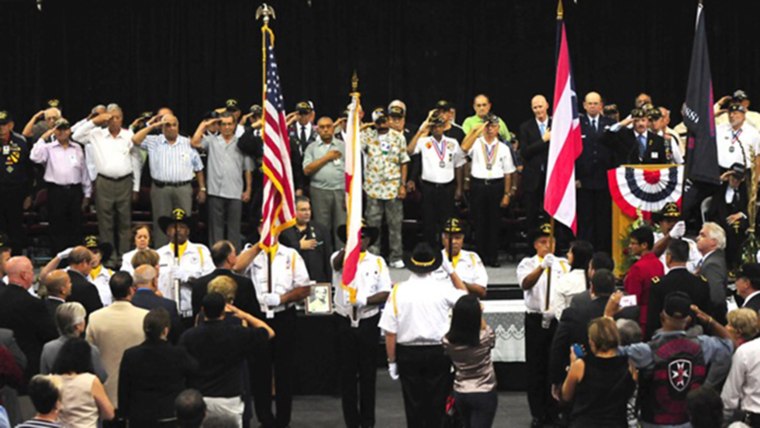 Image: Borinqueneers Honor Ceremony