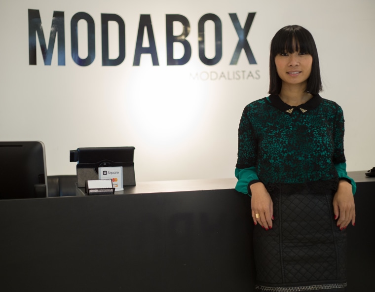 Monica Phromsavanh opened her second business, ModaBox, in April 2014 in Philadelphia's South Street Seaport.