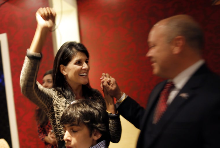 Image: Nikki Haley, Michael Haley