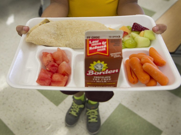 Image: School lunch