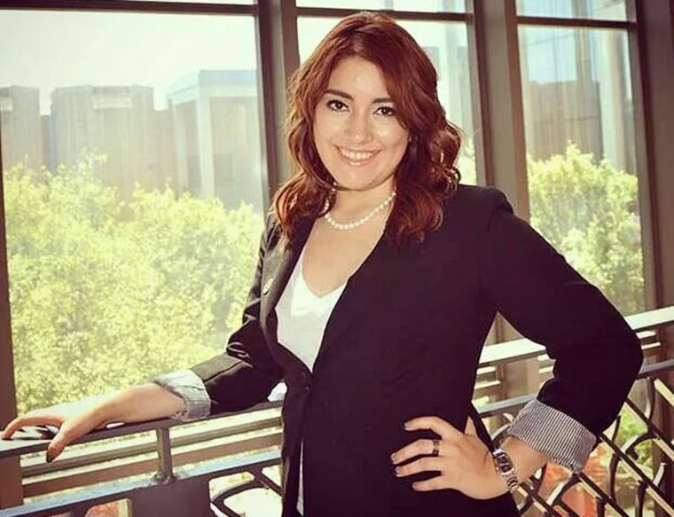 Claudia Victoria Lemus, a University of Texas student, is interning at NBC News Washington.