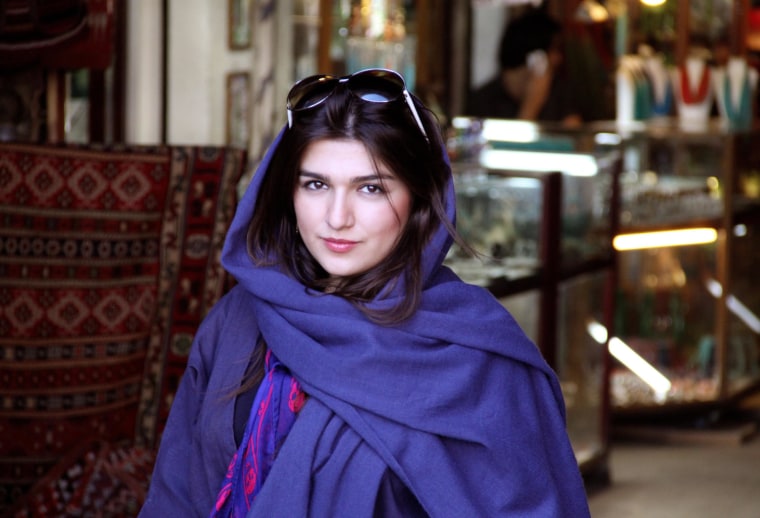 Image: Ghoncheh Ghavami in 2011