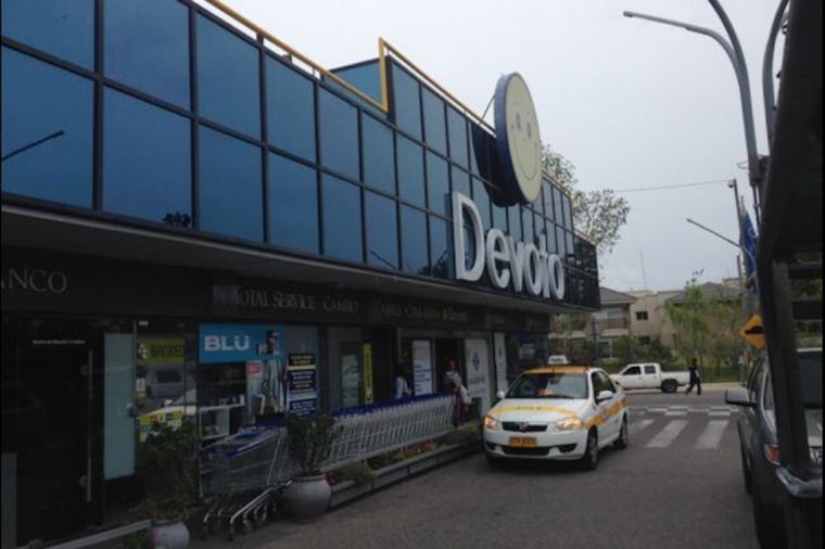 The Devoto supermarket in Montevideo, Uruguay, where GlobalPost correspondent Will Carless was asked about - and thanked for - President Obama's immigration executive action.