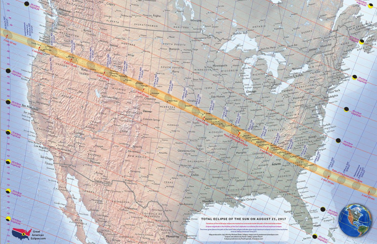 Image: 2017 eclipse path