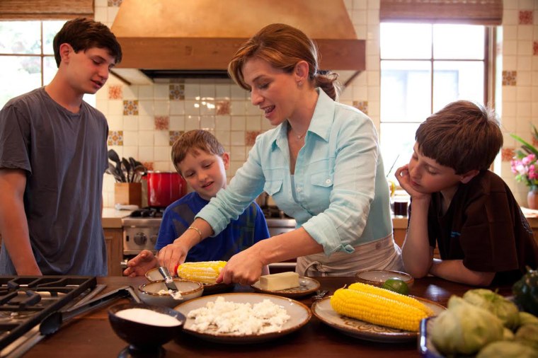 Image: Pati Jinich with family