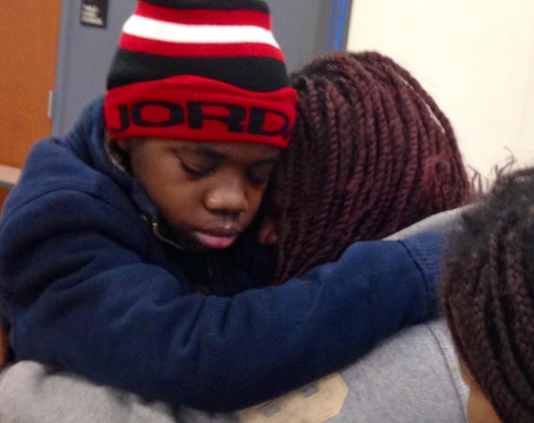 A boy who had been missing for four years is reunited with his mother in Georgia on Nov. 29.
