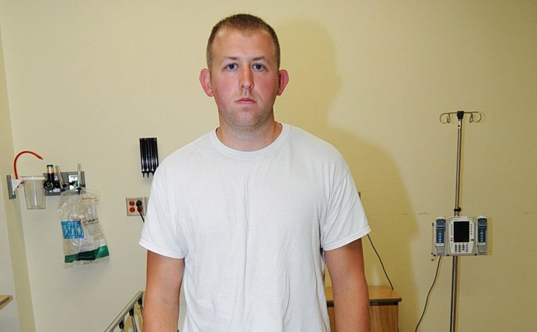 Image: FILE: Ferguson Police Officer Darren Wilson Resigns Evidence Released In Ferguson Case