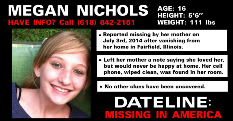 Missing in America: Megan Nichols