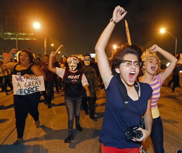 Image: Protests After Garner Chokehold Decision
