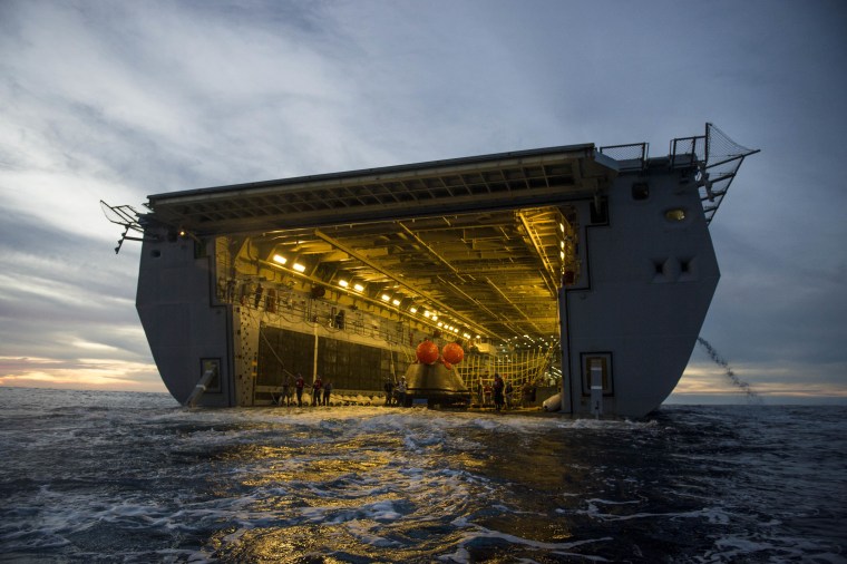 NASA Orion Program; USS Anchorage (LPD 23); NASA’s Orion Crew Module