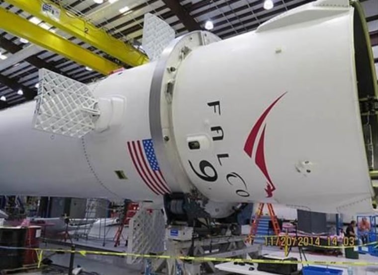 Image: SpaceX Falcon 9 rocket