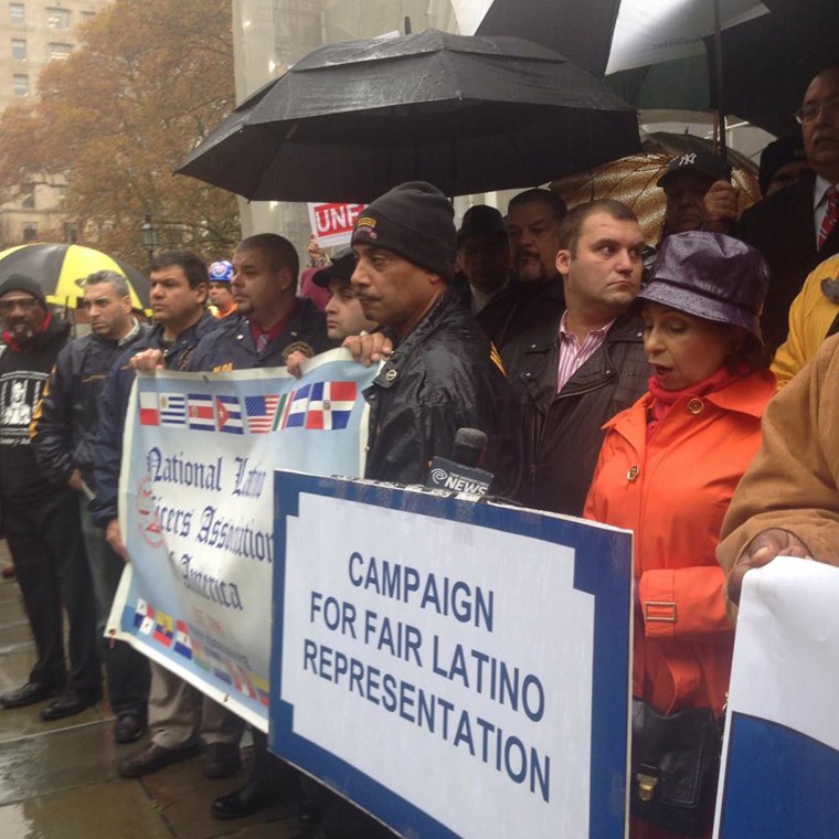 Image: Campaign for Fair Latino Representation Protest