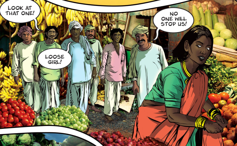 'Priya' is India's newest comic heroine, and a rape survivor.