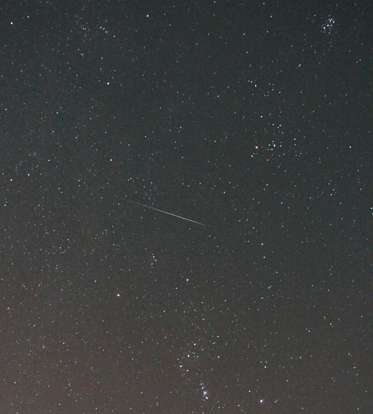 Image: Geminid meteor