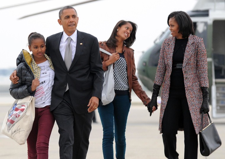 Image: Obama family