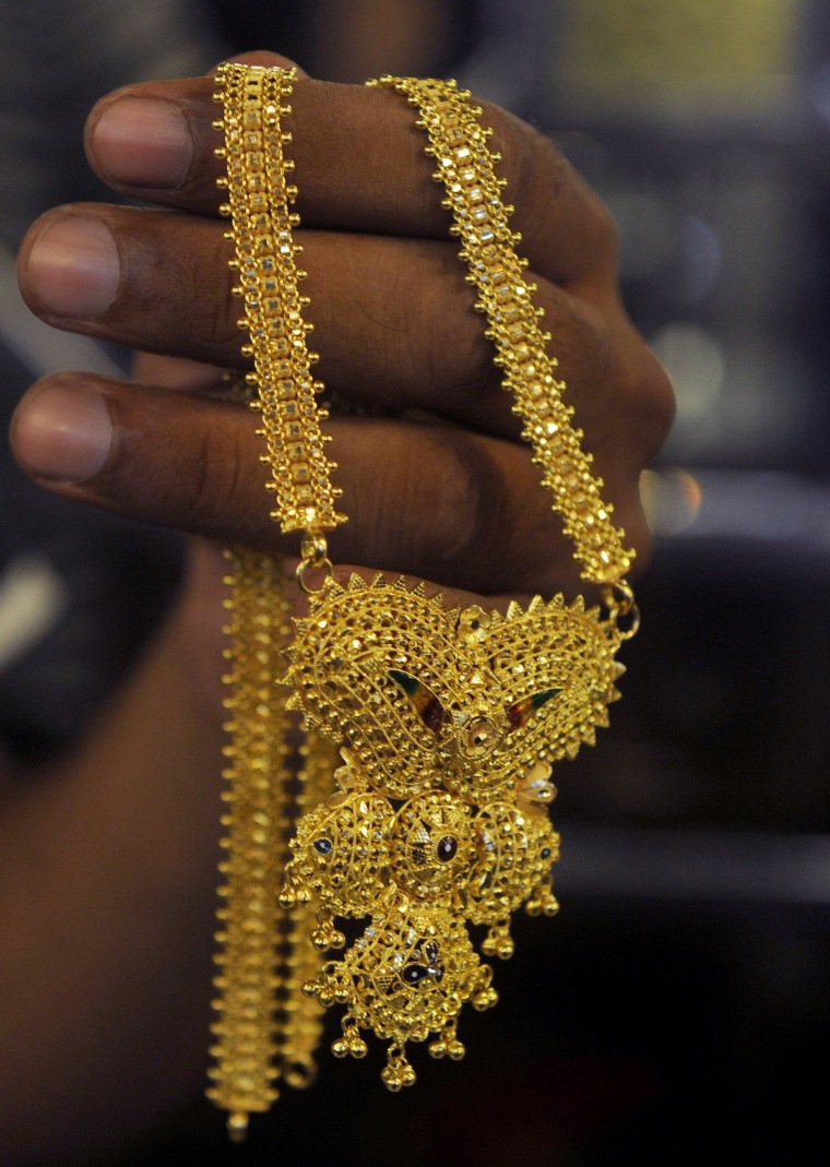 Image: INDIA-TRADE-GOLD-FILES