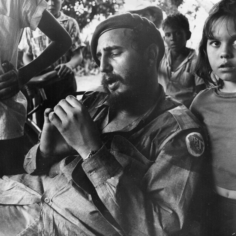 Image: Cuban revolutionary leader Fidel Castro