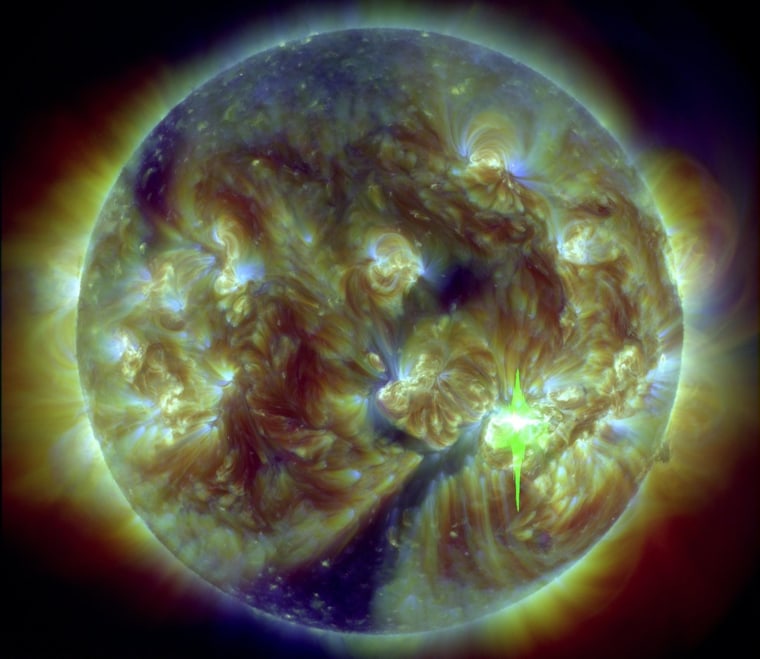 Image: Solar eruption