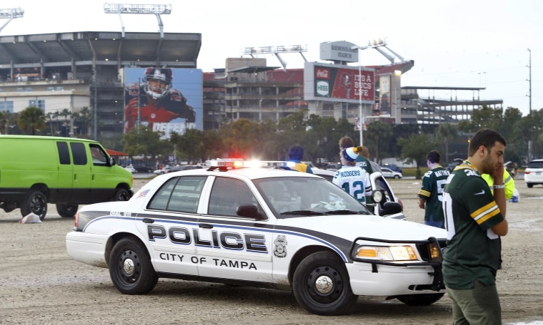 Image: Scene of the Tampa Bay lightning strike