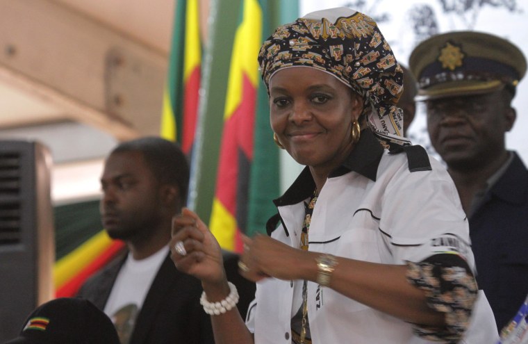 Zimbabwean Grace Mugabe