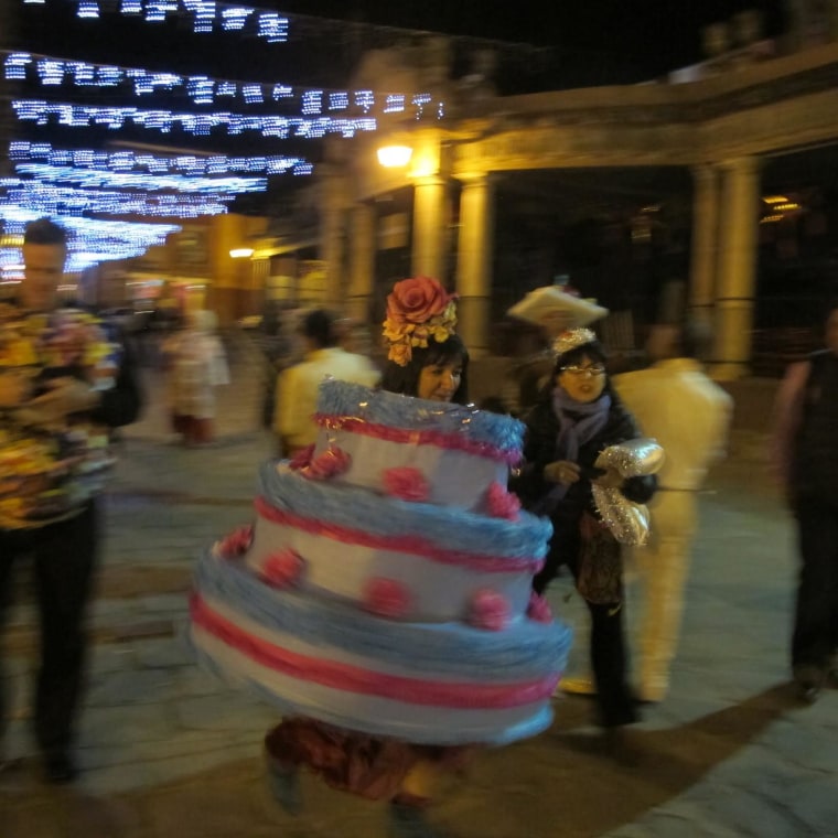 Sandra Cisneros celebrates her 60th birthday, in Mexico.