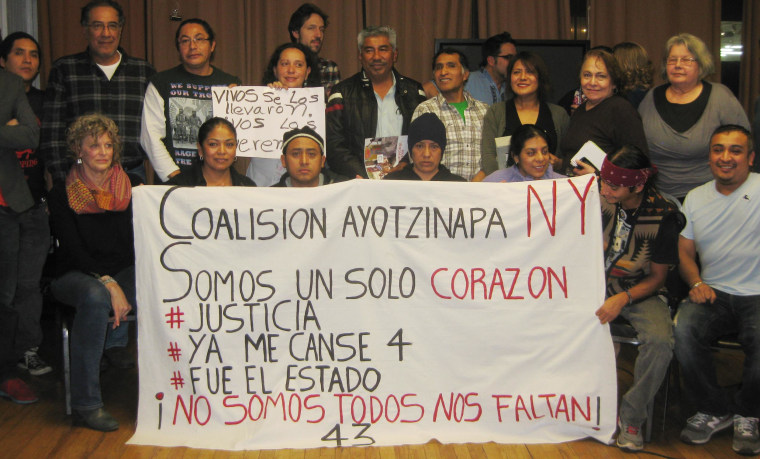 Image: Community activists and members of USTired2