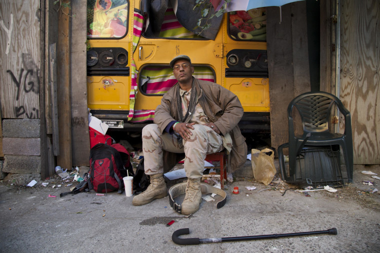 Raphael Valdez was a resident of a "Freedom House" on E. 154th St in the Bronx. He said he was put out on the street after completing his outpatient drug treatment at Narco Freedom's clinics. Following legal action against Narco Freedom, which has agreed not to evict tenants while federal actions are pending, the organization offered him a room in a different "Freedom House" on East Tremont St. 